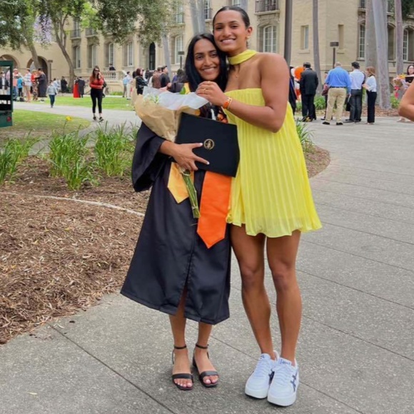 Pleated Black Mini Dress Tie Neck Short A-Line Flared - Picture 12 of 16